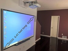 SMART Board SB680 77" Interactive Touch Sensitive Whiteboard w/ Pen Tray Smart Board price