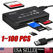 Memory Card Reader Mini 26-IN-1 USB 2.0 High Speed For CF xD SD MS SDHC lot Card Readers price