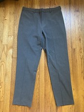 Uniqlo Men's Gray Smart Ankle Pants Size Large Tall 2-Way Stretch Waist 33-36” Men's Capri Pants price