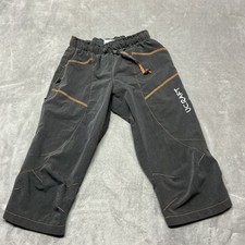 Ucraft Climbing 3/4 Pants Size Small 42-44 Charcoal Gray With Orange Stitching Men's Capri Pants price