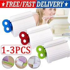 1-3X Toothpaste Squeezer Bathroom Tube Easy Stand Dispenser Rolling Holder Seat Toothpaste Holder price