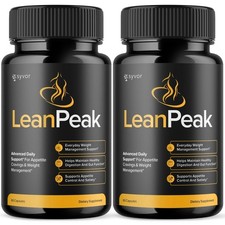 (2 Pack) Lean Peak Advanced Energy & Fitness Support Formula LeanPeak 120 Caps Health & Fitness Software price