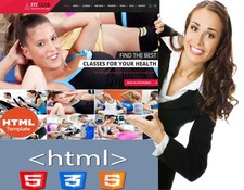 Fitness Club - Health Club | Full HTML Website Template - Fit Club website Health & Fitness Software price