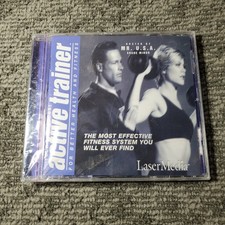 Active Trainer Personal Fitness System CD-ROM 1997 Self-Help LaserMedia Health & Fitness Software price