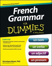 FRENCH GRAMMAR FOR DUMMIES by Veronique Mazet Paperback Self Help Business Foreign Language Education Software price