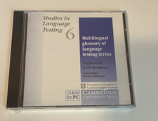 Studies in Language Testing 6 Multilingual Glossary of Language Testing CD ROM Foreign Language Education Software price