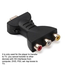 HDMI Male to 3 RCA Female Composite AV Video Audio Adapter Converter for TV PC Composite Cable price