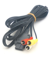 Nintendo Official OEM Video AV Composite Cable for Super SNES Gamecube N64 Used Composite Cable price