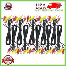 Lot of 10 NEW 3 Ft RCA A/V COMPOSITE Cable DVD/VCR/SAT/HDTV Yellow Red White Composite Cable price