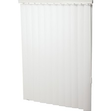 Vinyl 116 x 84 White 3-1/2" Vertical Blind - Vertical Blinds 116W x 84L Vertical Blind price