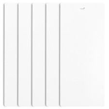 Vertical Blind Slats Vanes Replacement Blinds Kitchen Windows 58.5" x 3.5" White Vertical Blind price