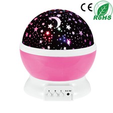 LED USB Night Light Baby Kids Moon Star Sky Projector Lamp Rotating Cosmos Gift Baby Room Night Light price