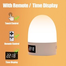 **Touch LED Night Light USB Rechargeable 3 Color Bedside Lamp for Baby Kids Room Baby Room Night Light price
