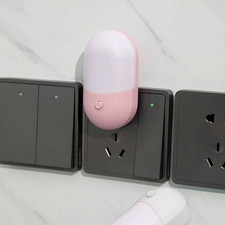Mini Plug‑In LED Night Light Switch Eye‑Care Lamp for Bedside Baby Living Room Baby Room Night Light price