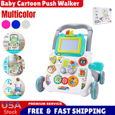 3-in-1 Baby Sit to Stand Walker Music Activity Center Push Toy  Kids Baby Walker price