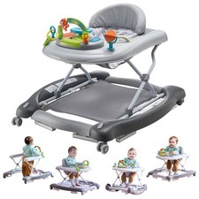 Uimoso 4-in-1 Baby Walker Foldable Activity Center Adjustable  6-24 Month Baby Walker price
