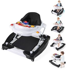 6 in 1 Baby Walker Adjustable Toddler Walker & Activity Center with Music Tray Baby Walker price