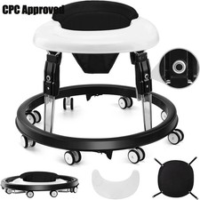One-Touch Folding Baby Walker w/ Wheels & Height Adjustment for Boys & Girls Baby Walker price