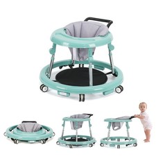 Foldable Baby Walker, Adjustable Height, Anti-Rollover, 6-24 Months Baby Walker price