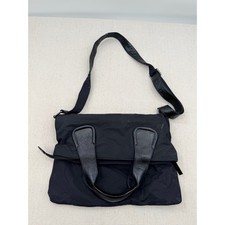Hobo Black  Nylon Messenger Bag with Leather Accents Women's Messenger Bag price