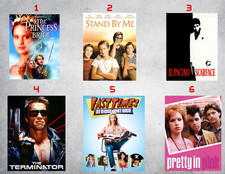 80's Movie Wall Collage Poster Kits Poster price