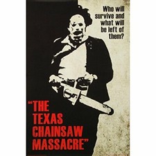 Texas Chainsaw Massacre- Leatherface Silhouette Poster 24 x 36in Poster price