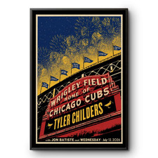 Tyler Childers Chicago Cubs July 12 2026 Poster Poster price