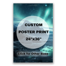 Custom Poster Print-Upload Your Image/Photo, Custom Personalized Photo to Poster Poster price