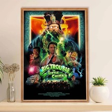 Big Trouble in Little China Retro Movie Poster Wall Art Print Poster price