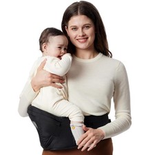 Hip Seat Baby Carrier - Adjustable Waistband with  3D Belly Protector, Ergono... Baby Waist Protector price