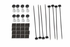 2 Pack Zip Ties Electric Radiator Fan Tie Straps Tabs Springs Strap Mounting Kit Fan Tie price