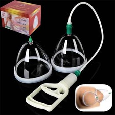 Breast Pump Buttocks Enlarger Massager Dual Cup Kits Natural Enhancement Vacuum Breast Pump price