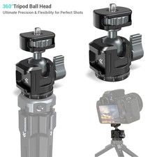 Aluminum Tripod Ball Head 360° Rotating 1/4”Screw For Tripod DSLR Camera Mount Tripod Heads price