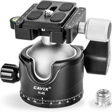 Tripod Ball Head with 1/4" Arca Swiss Quick Release Plate Aluminium Tripod Ball Tripod Heads price