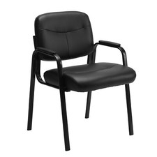 Set of1/2 Leather Guest Chair with Arm Comfy Waiting Room Reception Chair Office Cafe & Canteen Chair price