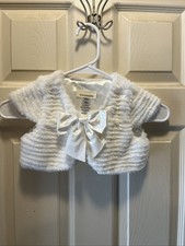 Tough skins Girls Size 5/6 Bolero Shrug White Girls' Bolero price
