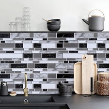 Livebor Peel and Stick Kitchen Wallpaper 11.8" x 78.7", Black/White Wallpaper price