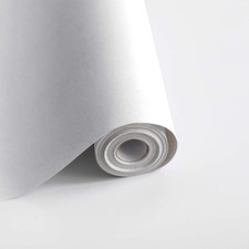Safiyya 118"X17.7" Peel and Stick Wallpaper White Contact Paper Waterpoof Self A Wallpaper price