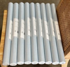 NEW Serena & Lily Faux Grasscloth Removable Wallpaper-Coastal Blue Wallpaper price