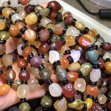 Wholesale! 6 Pcs Beautiful Natural China Desert Gobi Agate Stone Prayer Bracelet Natural Stone Bracelets price
