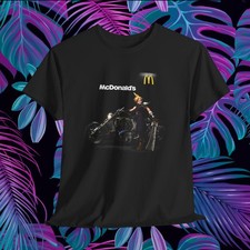 Final Fantasy VII Cloud Strife McDonalds Graphic T Shirt Anime Streetwear FF7 Men's Fantasy Wear price