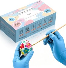 Kids Gloves Disposable for 6-10 Years,100PCS Nitrile Gloves for Kids' Gloves price