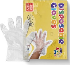 Disposable Gloves for Kids - 100 Pack Multipurpose Gloves Powder Free, Latex for Kids' Gloves price