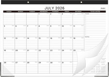 Desk Calendar 2026-2027 - 18 Months Wall Calendar 2026-2027, Jul 2026 - Dec 2027 Calendar price