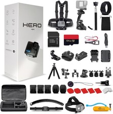 GoPro HERO Compact Waterproof Action Camera 50 In 1 Accessory Kit Action Camera Accessories price