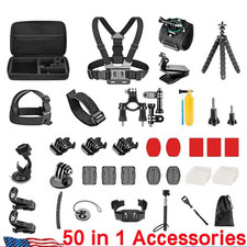50-in-1 + Waterproof Case for Gopro Hero 13 12 11 10 Action Camera Accessories Action Camera Accessories price
