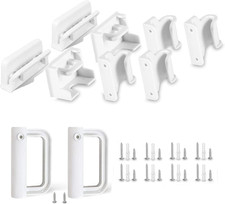 Retractable Baby Gate Replacement Parts Kit Child Safety Gate Full Set Wall Moun Baby Safety Gate price