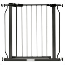 BalanceFrom Walk-Thru Baby/Pet Safety Gate, 29.1-33.8"W, 30"H Graphite(Open Box) Baby Safety Gate price