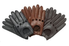 Men's Lambskin Leather Driving Gloves Soft Nappa Chauffeur Fashion Gloves Men's Gloves price