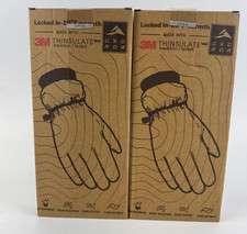 Waterproof Winter Gloves for Men & Women Touchscreen 3M Thinsulate Thermal 2PK L Men's Gloves price